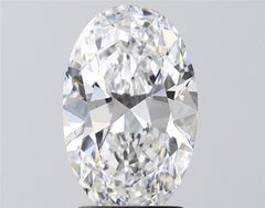 2.52 ct D Colour VS2 Clarity Oval Shape Lab Grown Diamond