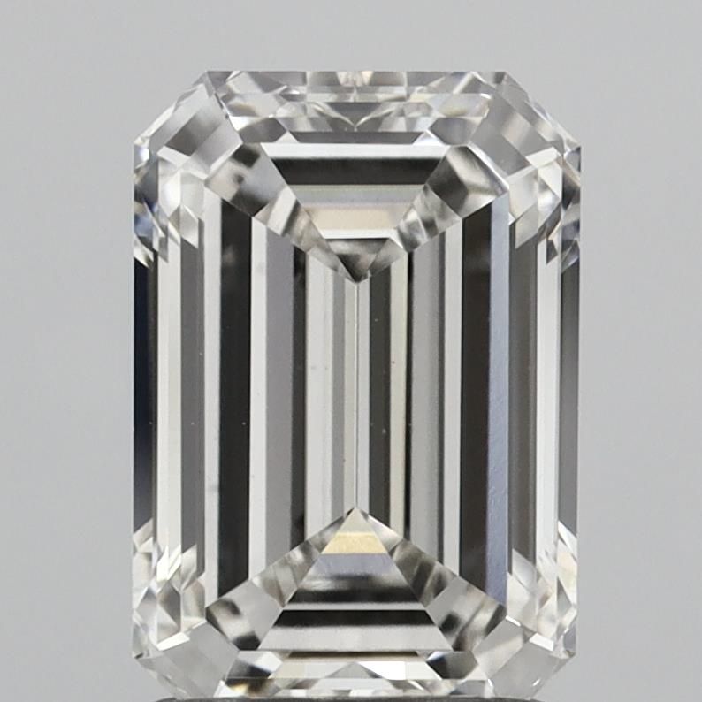 1.79 ct H Colour VVS2 Clarity Emerald Shape Lab Grown Diamond