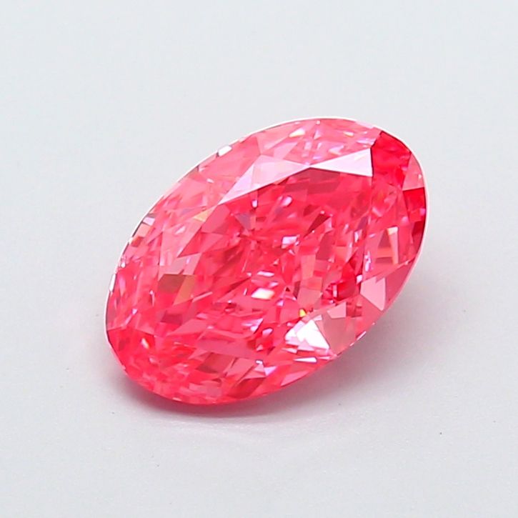 1.59 ct  Colour VVS2 Clarity Oval Shape Coloured Lab Grown Diamond