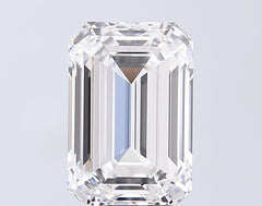 5.04 ct D Colour VVS1 Clarity Emerald Shape Lab Grown Diamond