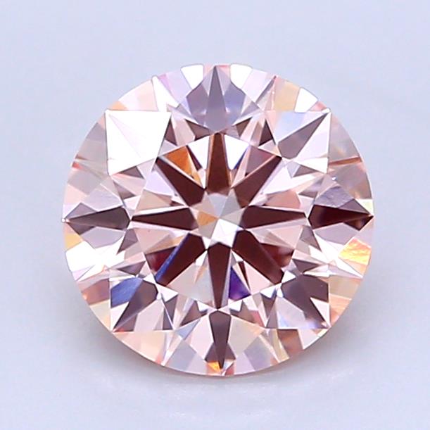 1.57 ct  Colour VS1 Clarity Round Shape Coloured Lab Grown Diamond