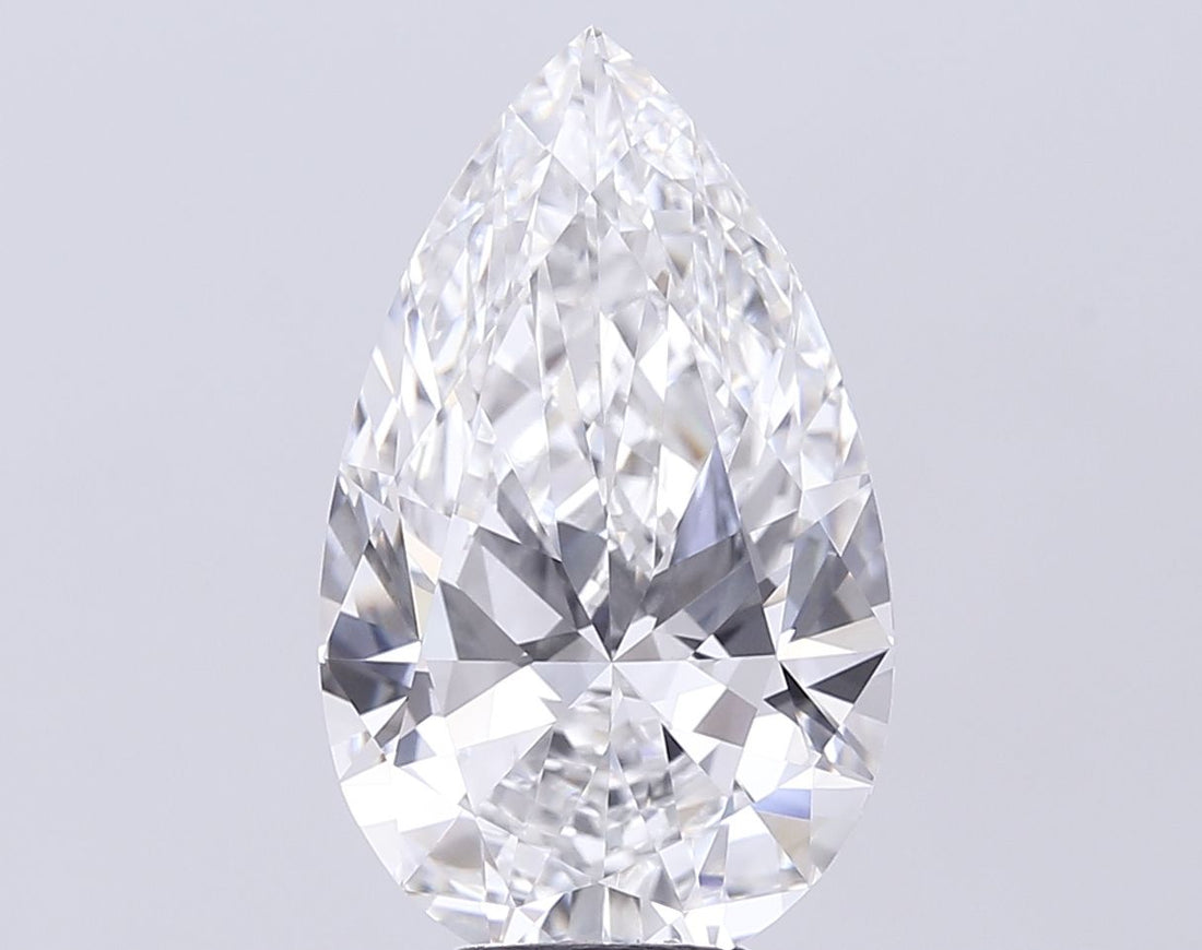 7.02 ct E Colour VVS1 Clarity Pear Shape Lab Grown Diamond