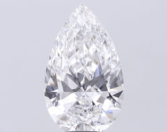 7.02 ct E Colour VVS1 Clarity Pear Shape Lab Grown Diamond