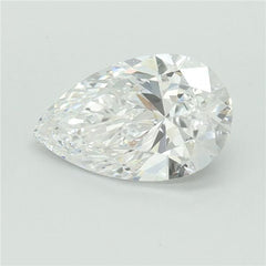 1.74 ct D Colour VVS2 Clarity Pear Shape Lab Grown Diamond