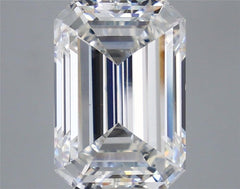 5.84 ct E Colour VS2 Clarity Emerald Shape Lab Grown Diamond