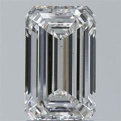 1.51 ct F Colour SI1 Clarity Emerald Shape Lab Grown Diamond