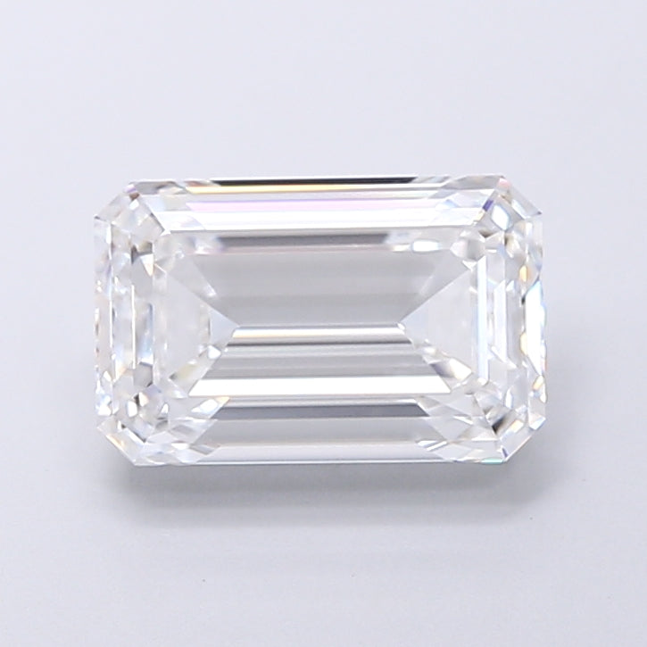 3.67 ct D Colour VVS2 Clarity Emerald Shape Lab Grown Diamond