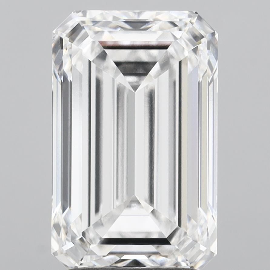 3.01 ct D Colour IF Clarity Emerald Shape Lab Grown Diamond