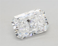 1.55 ct D Colour VVS2 Clarity Radiant Shape Lab Grown Diamond