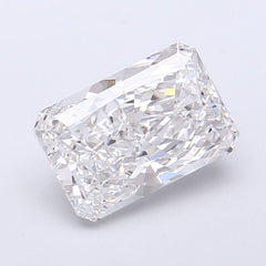 3.0 ct D Colour VVS2 Clarity Radiant Shape Lab Grown Diamond