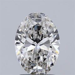 1.54 ct G Colour VVS2 Clarity Oval Shape Lab Grown Diamond