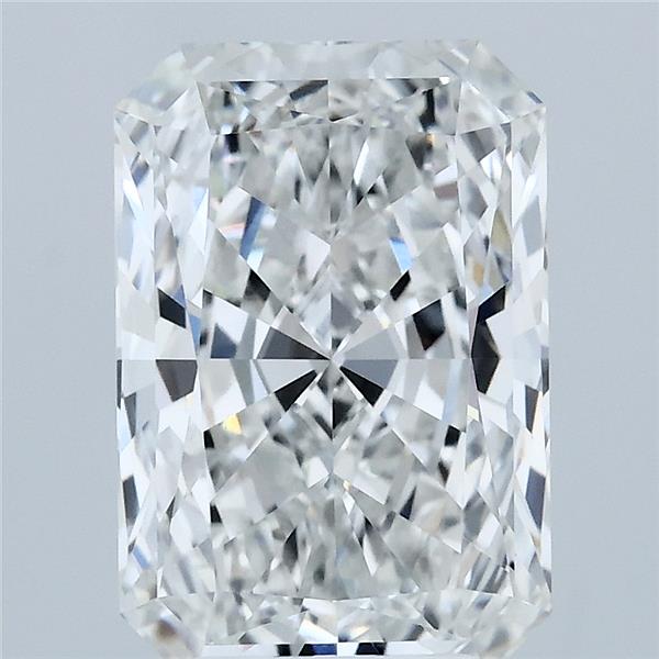 3.59 ct F Colour VVS2 Clarity Radiant Shape Lab Grown Diamond