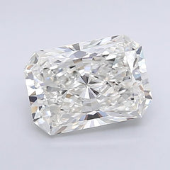 2.1 ct G Colour VVS1 Clarity Radiant Shape Lab Grown Diamond