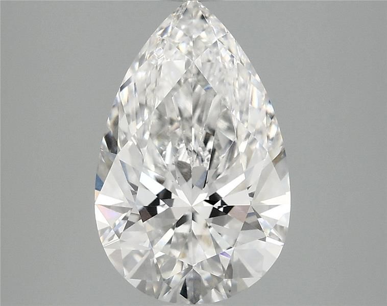 2.58 ct E Colour VVS2 Clarity Pear Shape Lab Grown Diamond
