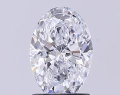 1.51 ct E Colour VVS1 Clarity Oval Shape Lab Grown Diamond