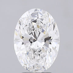 3.53 ct G Colour VVS2 Clarity Oval Shape Lab Grown Diamond