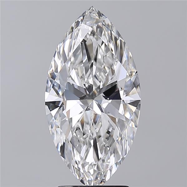 3.0 ct F Colour VVS2 Clarity Marquise Shape Lab Grown Diamond