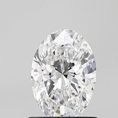 1.0 ct D Colour SI1 Clarity Oval Shape Lab Grown Diamond