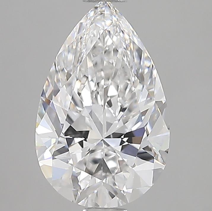 2.03 ct E Colour VVS1 Clarity Pear Shape Lab Grown Diamond