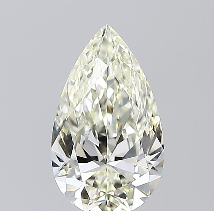 1.22 ct K Colour VVS2 Clarity Pear Shape Natural Diamond
