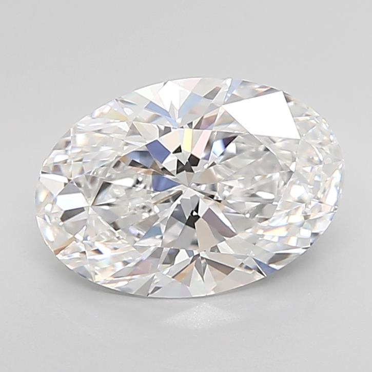 3.26 ct D Colour IF Clarity Oval Shape Lab Grown Diamond