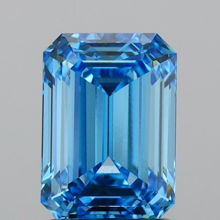 1.6 ct  Colour VVS1 Clarity Emerald Shape Coloured Lab Grown Diamond