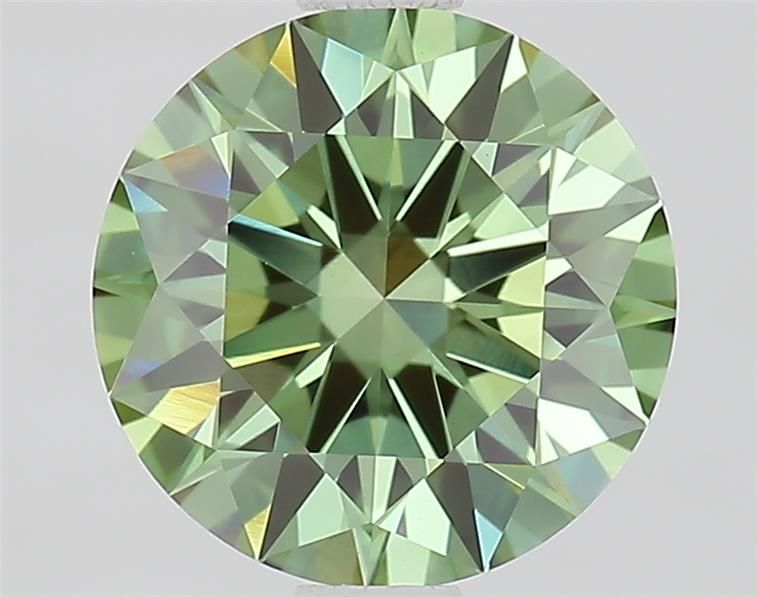 1.62 ct  Colour VVS2 Clarity Round Shape Coloured Lab Grown Diamond