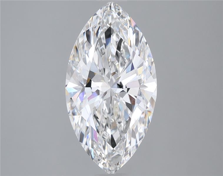 2.06 ct E Colour VVS2 Clarity Marquise Shape Lab Grown Diamond