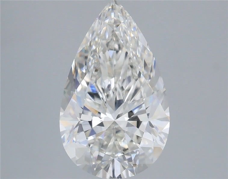 3.58 ct F Colour VVS2 Clarity Pear Shape Lab Grown Diamond