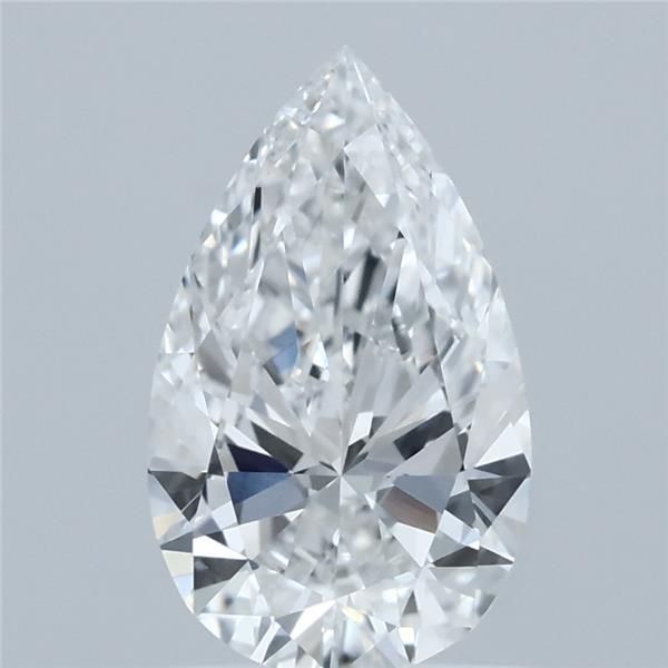 0.9 ct E Colour VVS2 Clarity Pear Shape Lab Grown Diamond