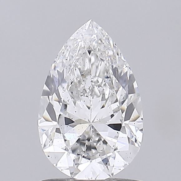 1.0 ct F Colour SI1 Clarity Pear Shape Lab Grown Diamond