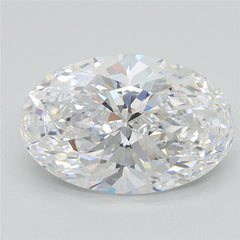 3.01 ct E Colour VVS2 Clarity Oval Shape Lab Grown Diamond