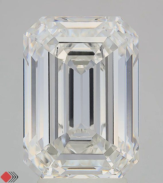 5.09 ct E Colour IF Clarity Emerald Shape Lab Grown Diamond