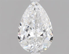 0.8 ct D Colour VVS1 Clarity Pear Shape Lab Grown Diamond