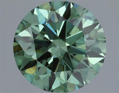 2.1 ct  Colour VVS2 Clarity Round Shape Coloured Lab Grown Diamond