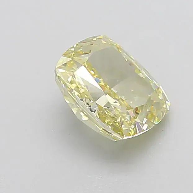 2.16 ct  Colour VVS2 Clarity Cushion Shape Coloured Lab Grown Diamond