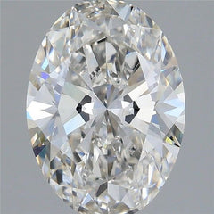 2.0 ct G Colour VVS2 Clarity Oval Shape Lab Grown Diamond