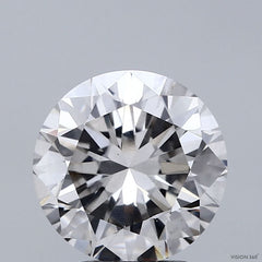 3.17 ct I Colour VS2 Clarity Round Shape Lab Grown Diamond