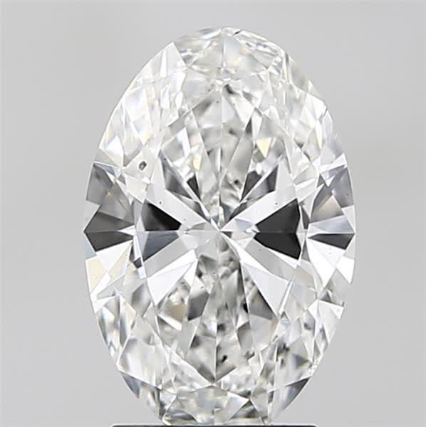 2.02 ct E Colour SI1 Clarity Oval Shape Lab Grown Diamond