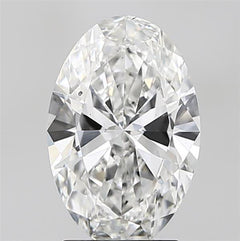 2.02 ct E Colour SI1 Clarity Oval Shape Lab Grown Diamond