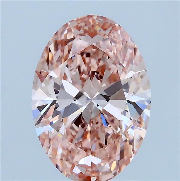 1.76 ct  Colour VVS2 Clarity Oval Shape Coloured Lab Grown Diamond