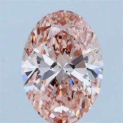 1.76 ct  Colour VVS2 Clarity Oval Shape Coloured Lab Grown Diamond