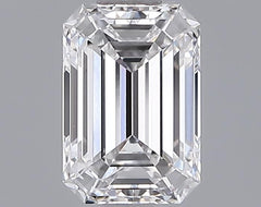 1.4 ct D Colour VVS2 Clarity Emerald Shape Lab Grown Diamond