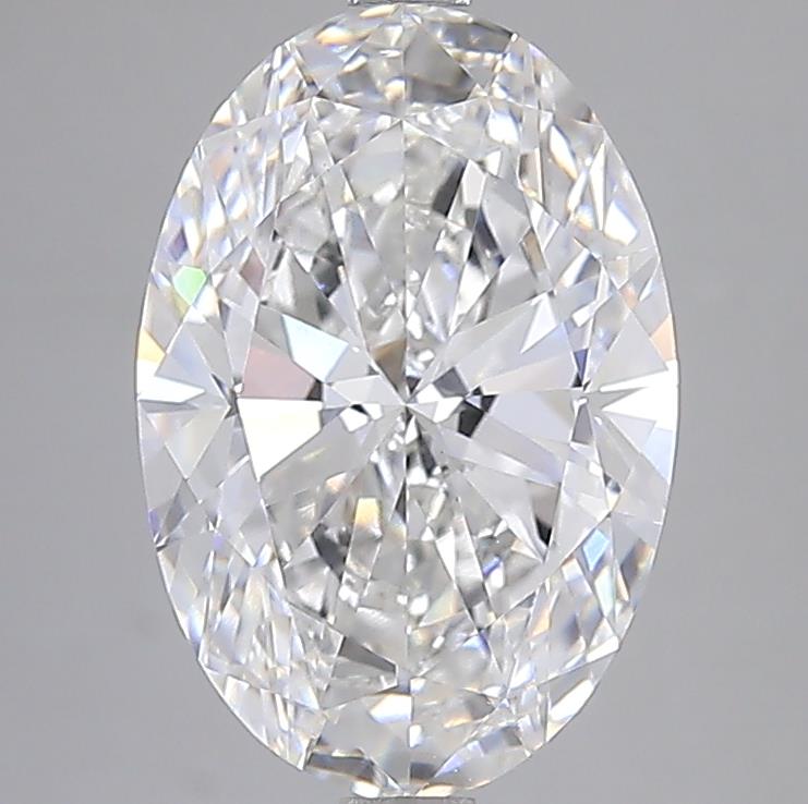 5.52 ct E Colour VVS2 Clarity Oval Shape Lab Grown Diamond