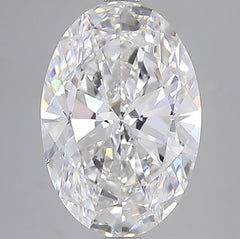 5.52 ct E Colour VVS2 Clarity Oval Shape Lab Grown Diamond
