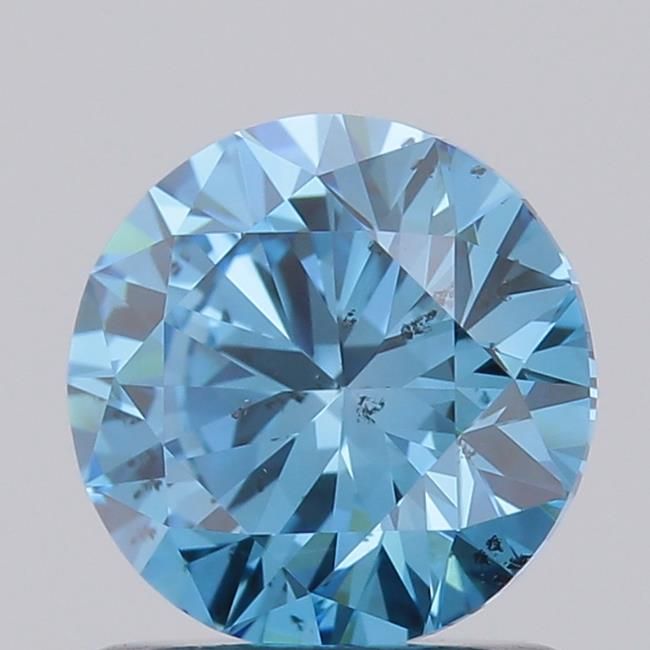 1.0 ct  Colour SI1 Clarity Round Shape Coloured Lab Grown Diamond