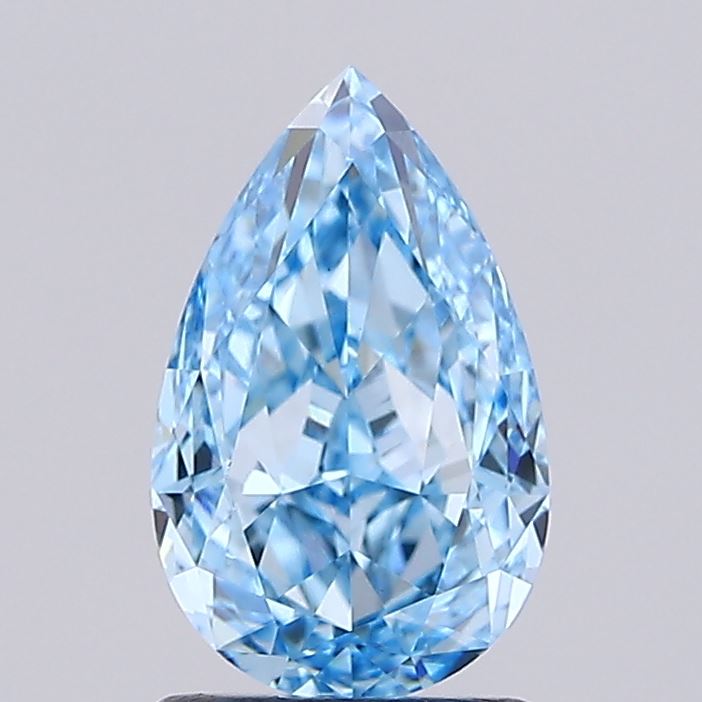 1.9 ct  Colour VVS2 Clarity Pear Shape Coloured Lab Grown Diamond