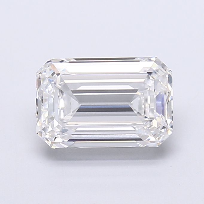 3.71 ct D Colour VVS2 Clarity Emerald Shape Lab Grown Diamond