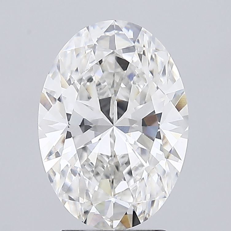 3.16 ct F Colour VVS2 Clarity Oval Shape Lab Grown Diamond