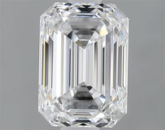 1.5 ct D Colour IF Clarity Emerald Shape Lab Grown Diamond
